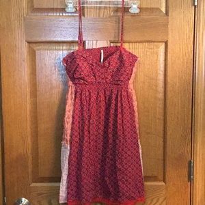 Free people dress, ruby, sz S